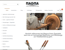 Tablet Screenshot of magma-tools.com